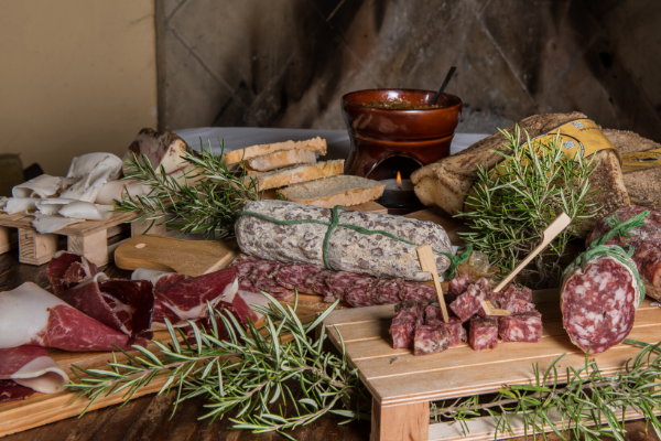 podere La casetta cibo